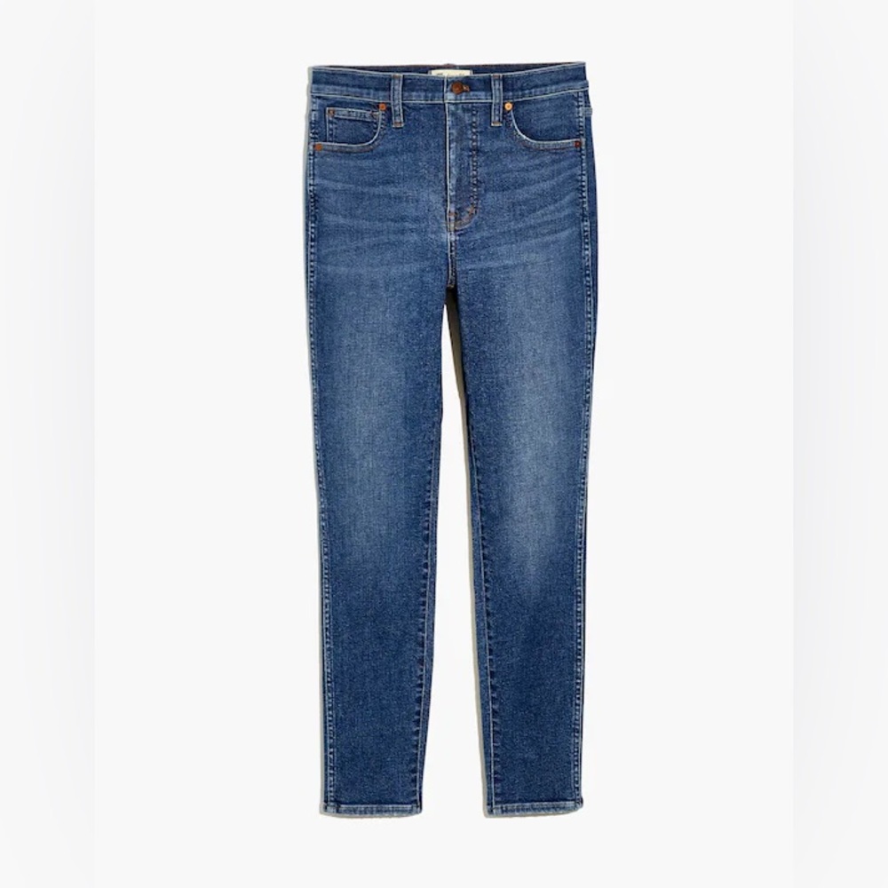 Madewell 10" High-Rise Skinny Crop Jeans in Bradfield Wash